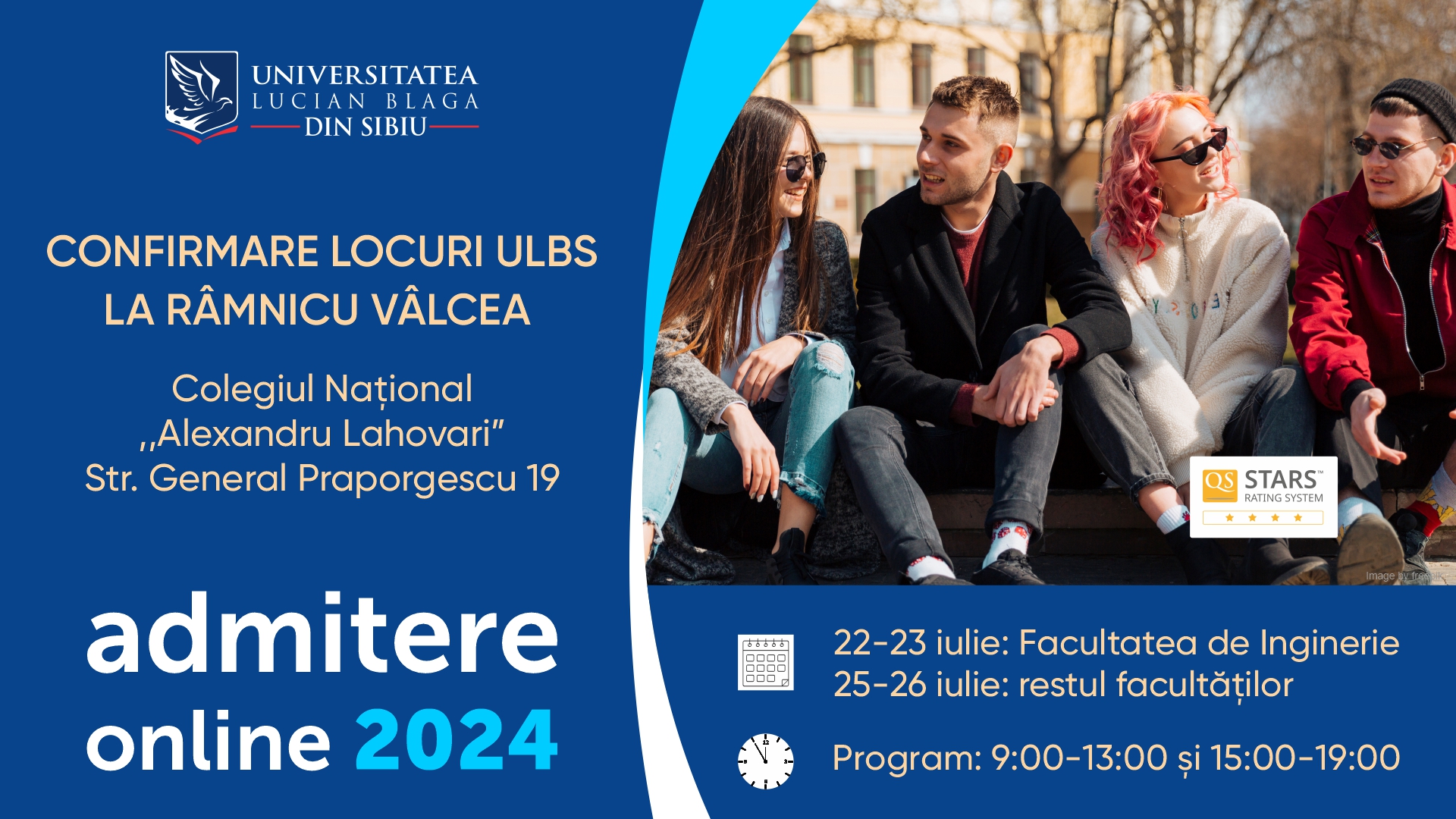 Admitere 2024 PunctLucruValcea progam 6