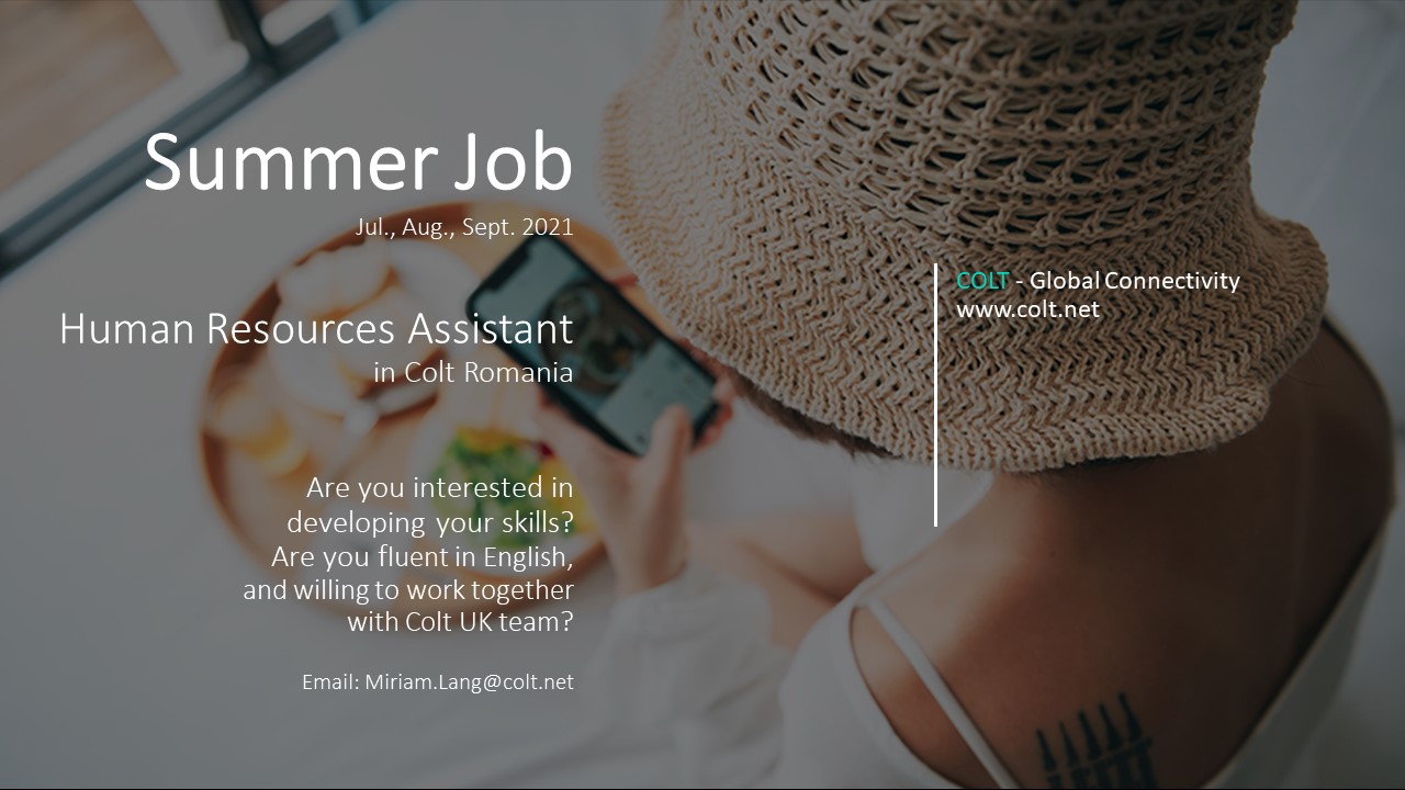 Summer Job HR Assistant 2b9c7ffb241250cdfb53e43b79f710805e9e824bbd4b274876139837705ea56e8
