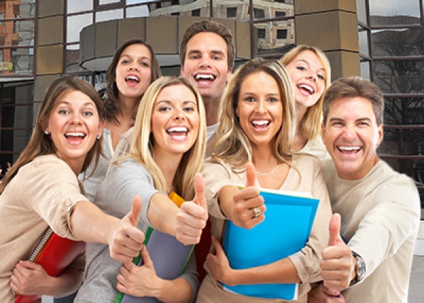 Studenți la buget in urma glisării