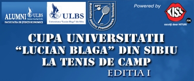 Cupa ULBS la tenis de c&acirc;mp